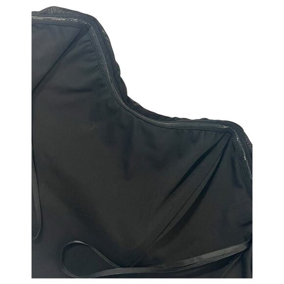 Hello Molly Top Womens S Cropped Strapless Rhinestone Sweetheart Diva Black - Picture 6 of 13